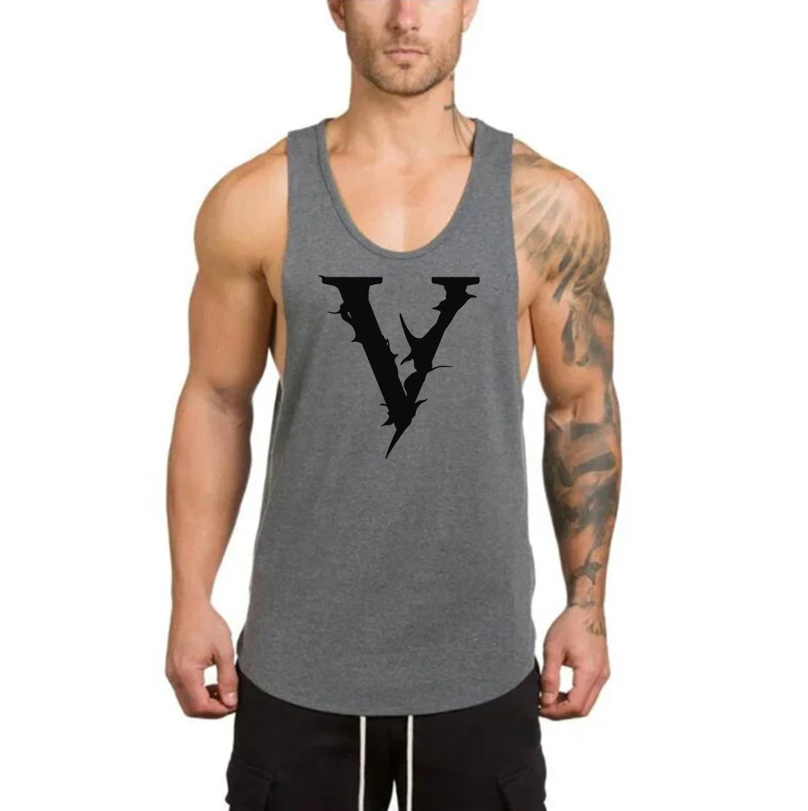 Victorious ConquestFit (Low Neck) (Gym Tank Top)