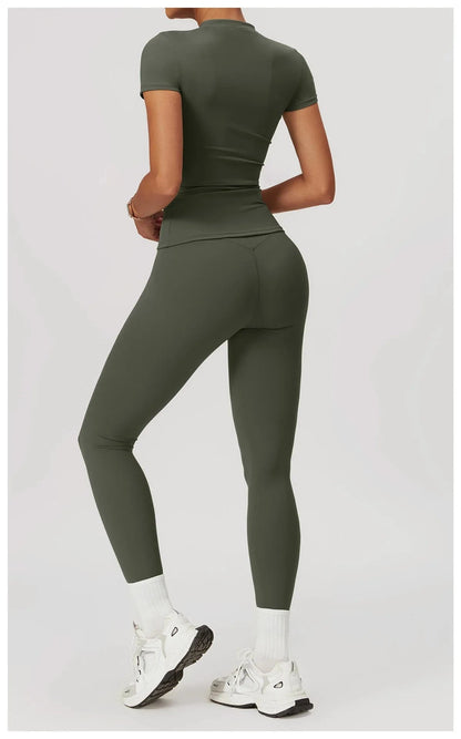 2PCS Fitness Skirt & Bra for Yoga & Fitness - Victorious Shieldmaiden Grace Set