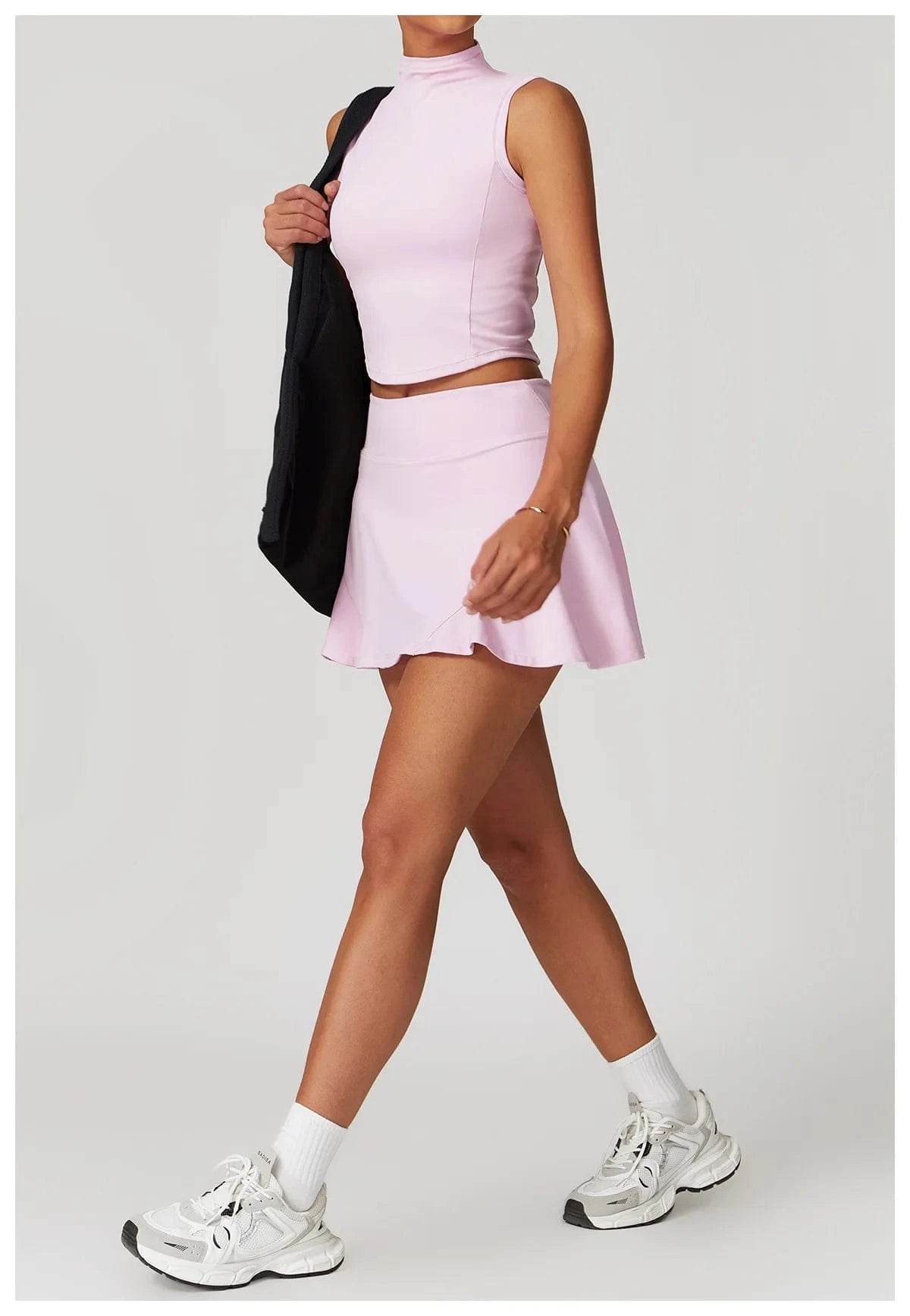 2PCS Fitness Skirt & Bra for Yoga & Fitness - Victorious Shieldmaiden Grace Set