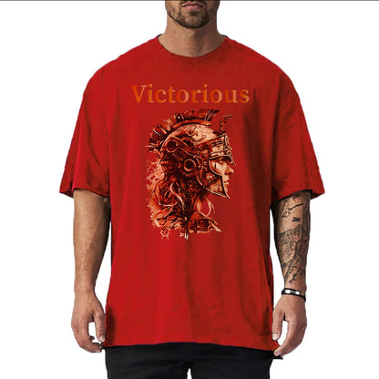 Victorious Valkyrie's Epic Training (Oversize Gym T-shirt)