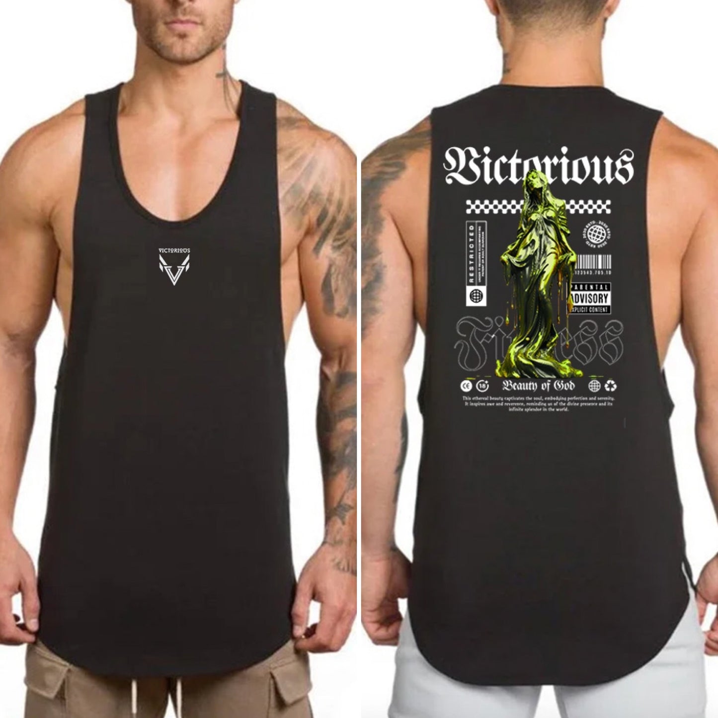 Victorious Beauty of God (Low Neck) Tank Top