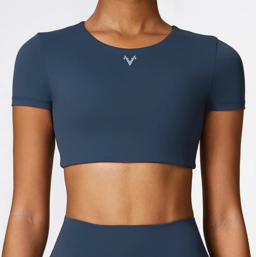 Victorious Battle Guardian Gym Crop Top XXIIV