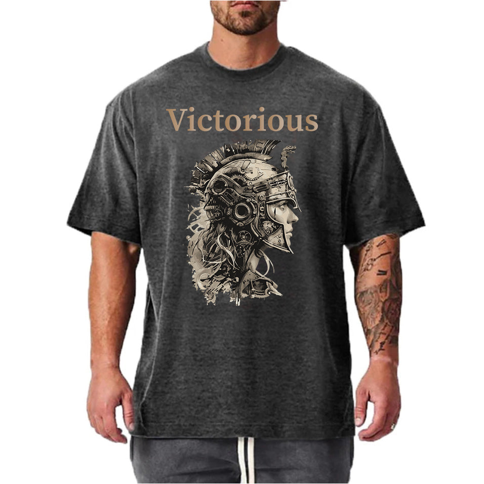 Victorious Valkyrie's Epic Training (Oversize Gym T-shirt)