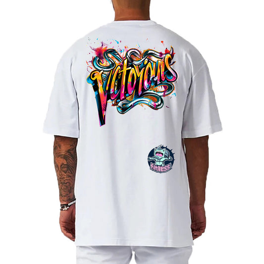 Victorious Grit & Graff (Oversize Gym T-shirt)