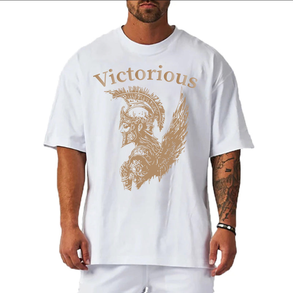 Victorious Valkyrie's Battle (Oversize Gym T-shirt)