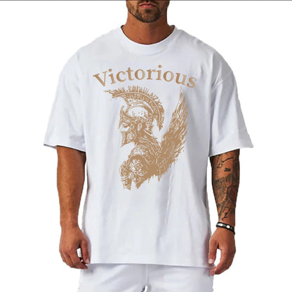 Victorious Valkyrie's Battle (Oversize Gym T-shirt)