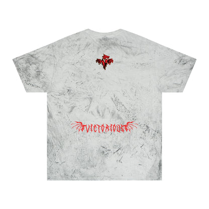 Anime Chainsaw Man (Denji Shark Saw Rampage) T-shirt - Tie Dye Style - Vintage