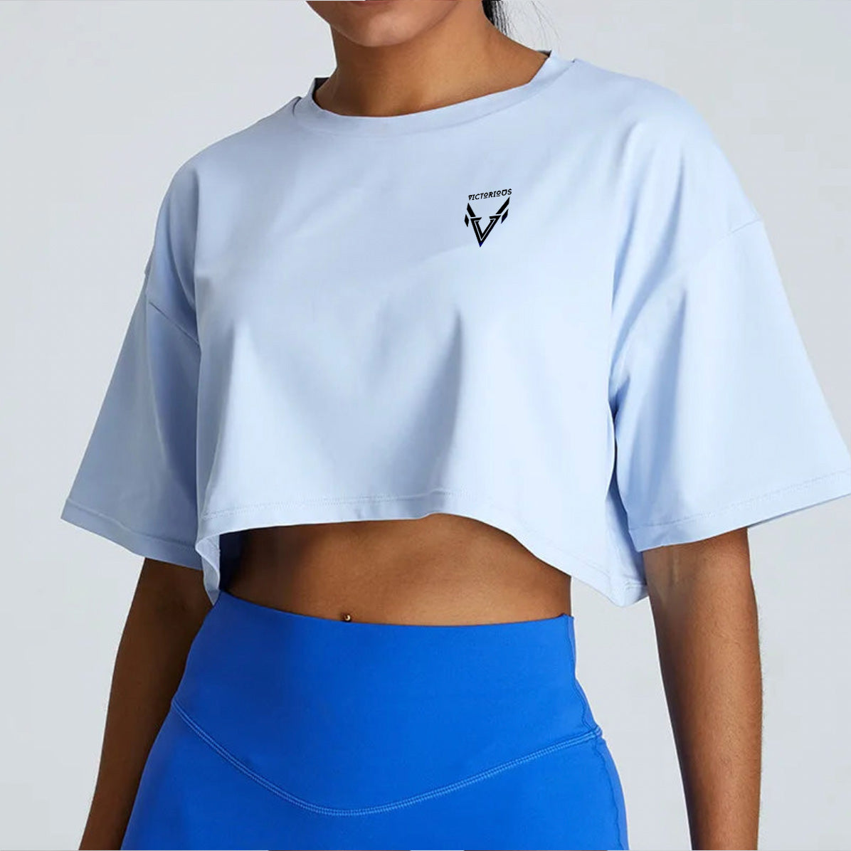 Victorious PeaceStride Oversieze Crop Top