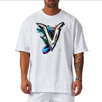 Victorious Grit & Graff (Oversize Gym T-shirt)