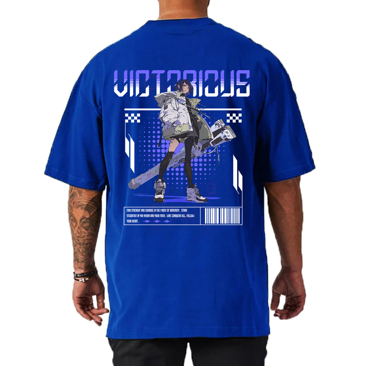 Victorious Heroic Spirit Oversize Gym T-shirt