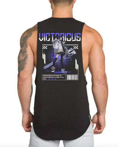 Victorious Heroic Spirit (High-Neck Gym Tank-Top)