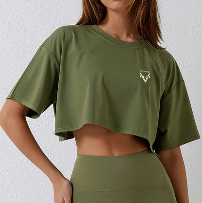 Victorious ComfortFlow Oversize Gym Crop Top