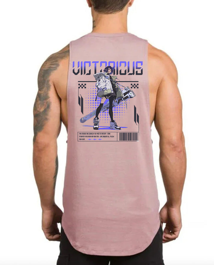 Victorious Heroic Spirit (High-Neck Gym Tank-Top)