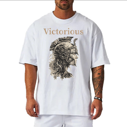 Victorious Valkyrie's Epic Training (Oversize Gym T-shirt)