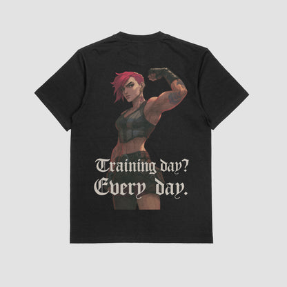 Vi "training day" Gym T-shirt (Oversize)