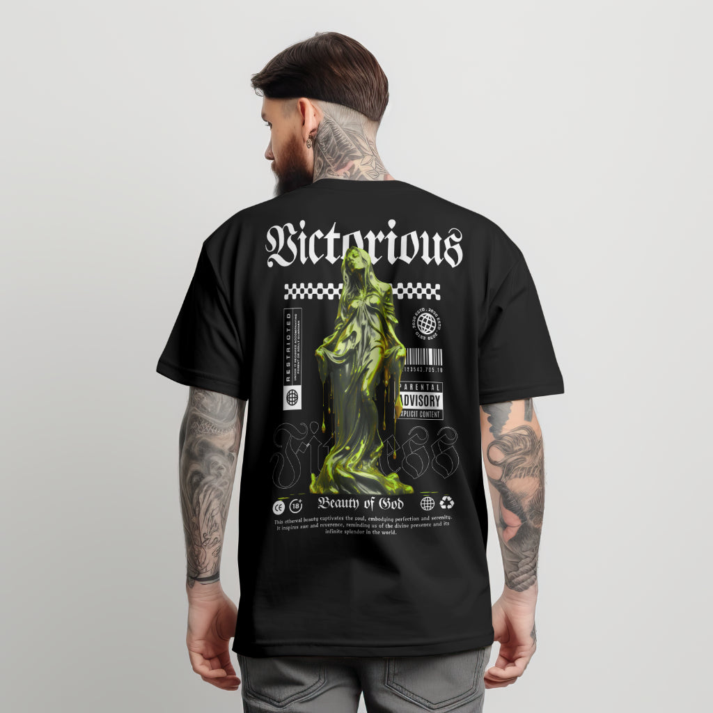 Victorious Beauty of God Oversize Gym T-shirt