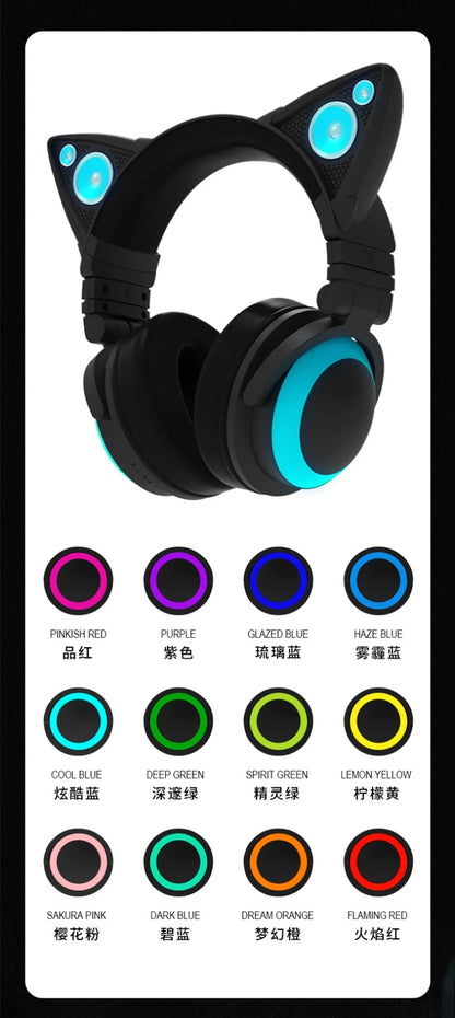 Victorious Alien Aurora Cat Ear 2S Wireless Bluetooth Headphone