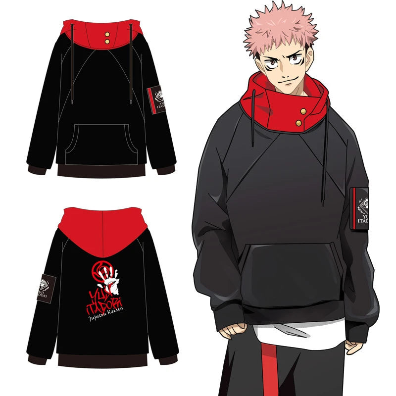 Yuji Itadori Jujutsu kaisen Hoodie