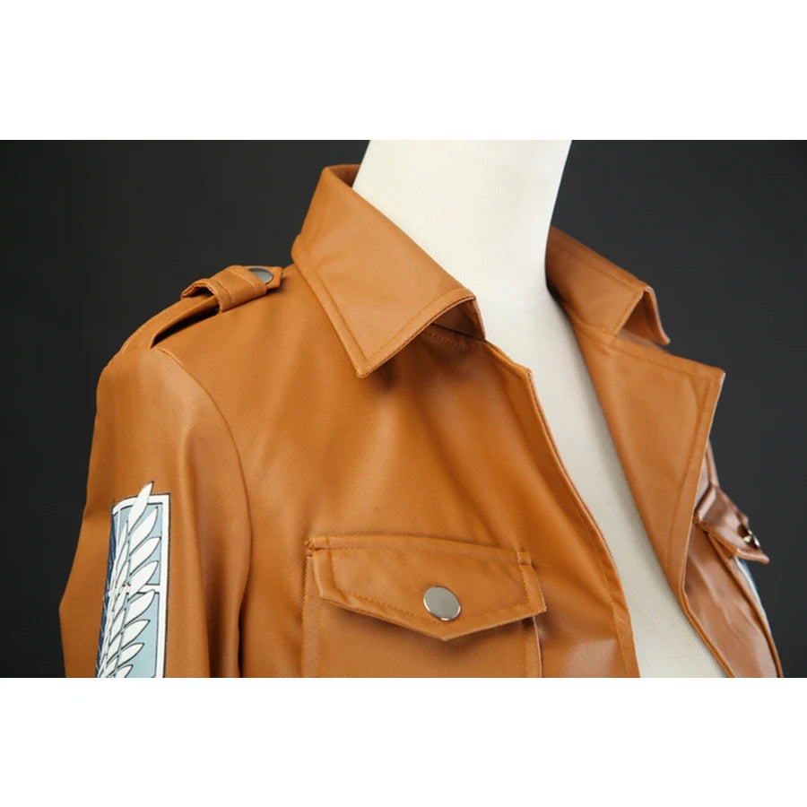Anime Attack on Titan Leather Jacket