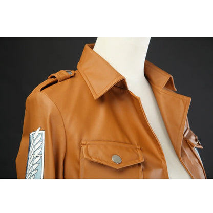 Anime Attack on Titan Leather Jacket