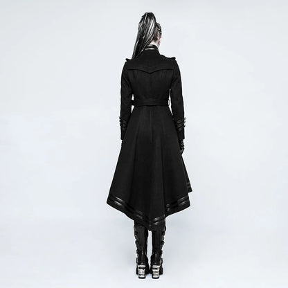 Victorious Obsidian Warden Button Wool Coat