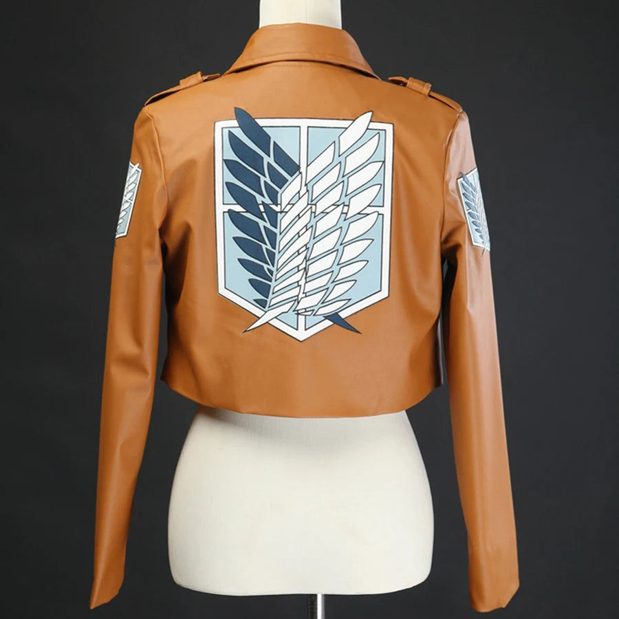 Anime Attack on Titan Leather Jacket