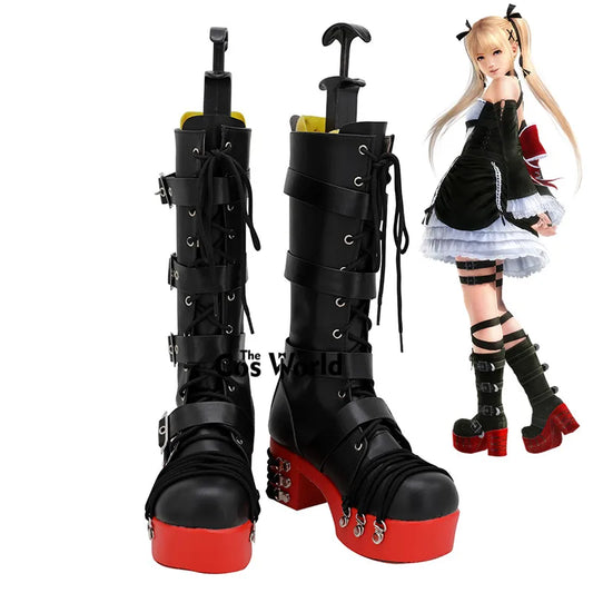 Dead or Alive Marie Rose Games Cosplay / High Heels Shoes Boots by Victorious