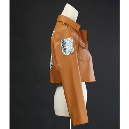 Anime Attack on Titan Leather Jacket