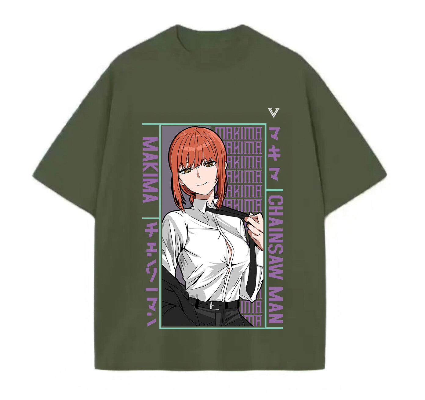 Makima (Chainsaw Man) Anime Oversize T-Shirt