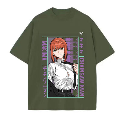 Makima (Chainsaw Man) Anime Oversize T-Shirt