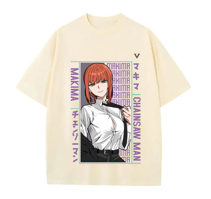Makima (Chainsaw Man) Anime Oversize T-Shirt