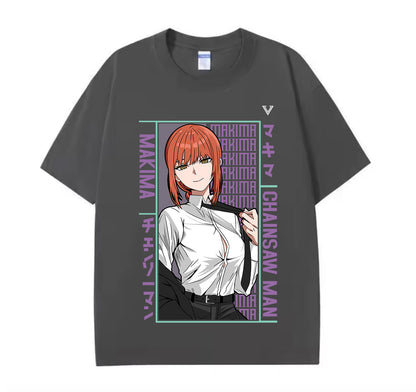 Makima (Chainsaw Man) Anime Oversize T-Shirt