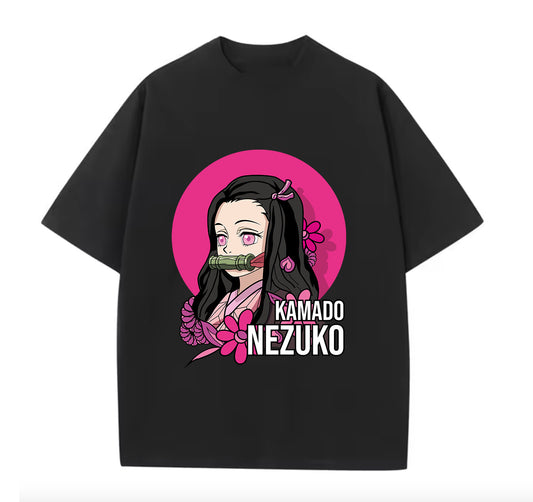 Nezuko (Demons Slayer) Anime Oversize T-Shirt