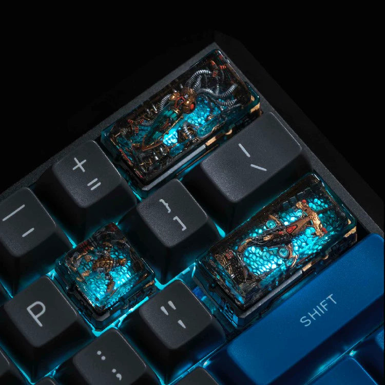 Victorious MECHA Resin Keycaps Creative Hand-made Hight SP-SA-R1 Ergonomics Mechanical