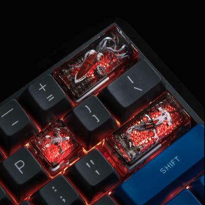 Victorious MECHA Resin Keycaps Creative Hand-made Hight SP-SA-R1 Ergonomics Mechanical