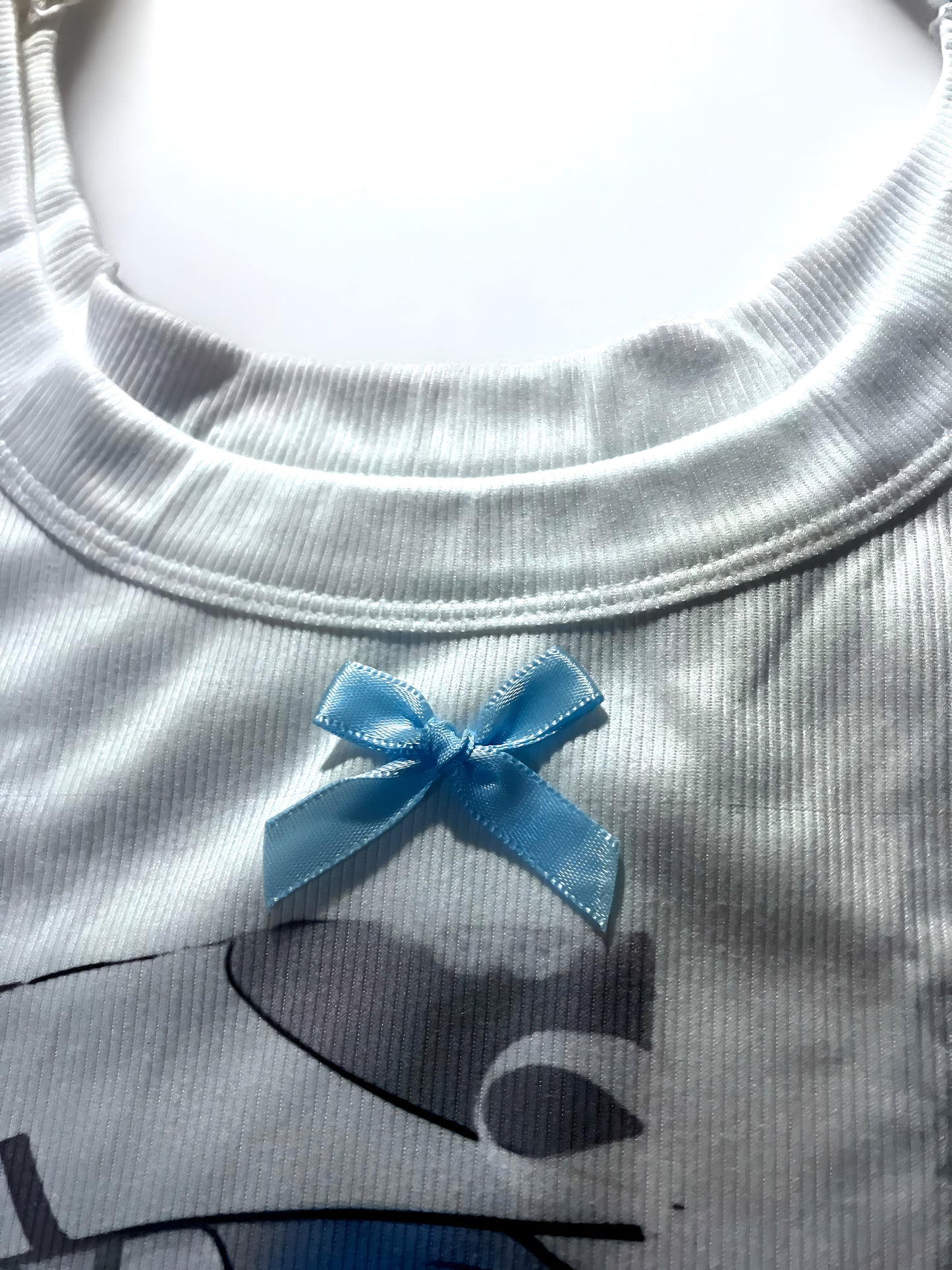 Ayanami Rei Ribbed & Bow Tank Top