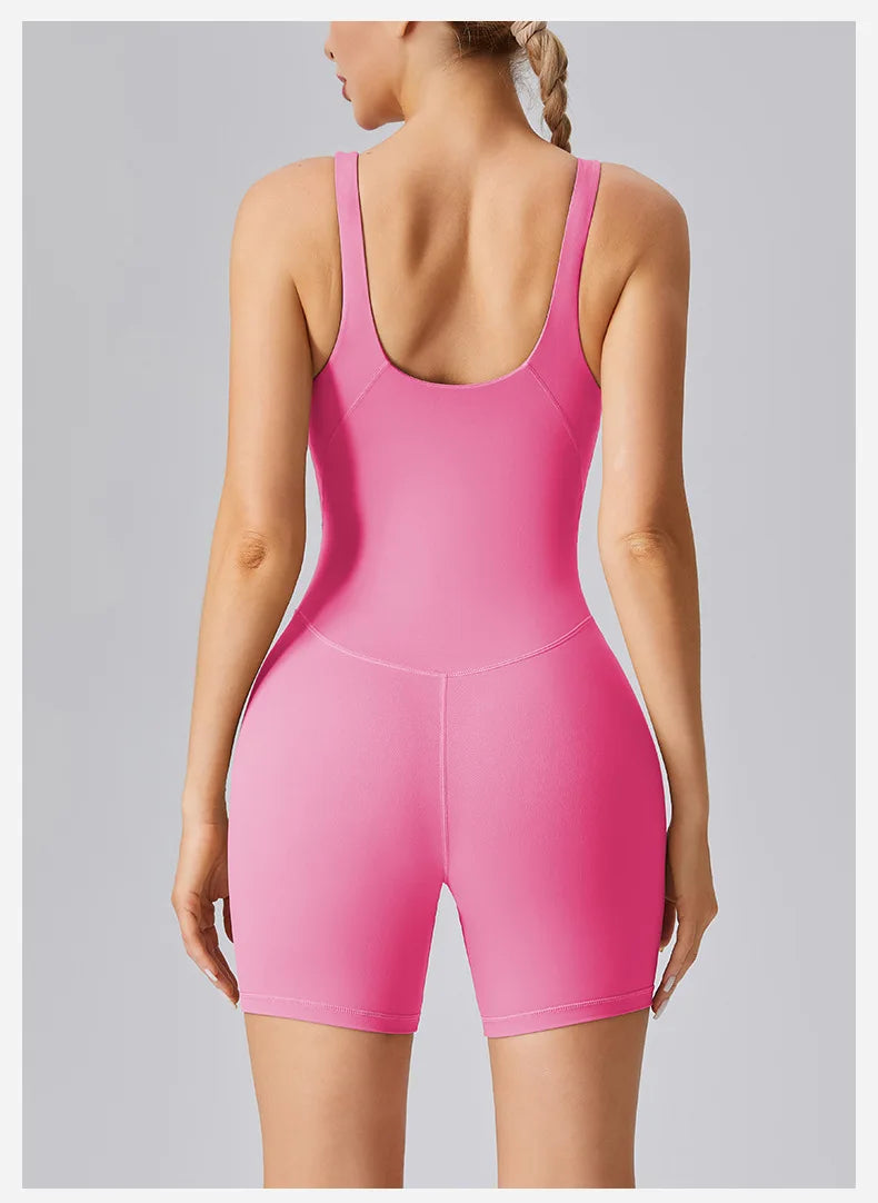 Victorious VeloGlow Backless Sports Bodysuit