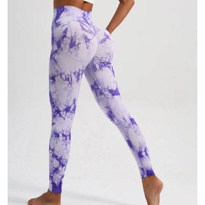 Victorious Galactic Vortex Tie Dye Leggings