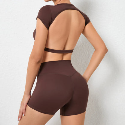 Victorious Phantom Stretch Backless Sports Set (2 pc)