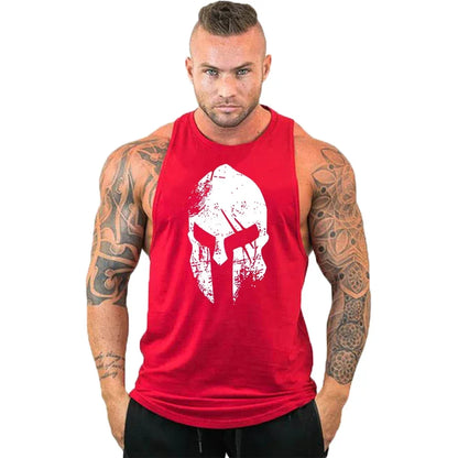 Workout Gym Tank Top /Mens Muscle Sleeveless Sportswear Shirt / Bodybuilding