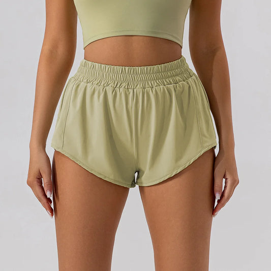 Fitness Low Waist 2.5 Inch Shorts Women (Victorious FluxNet Shorts)