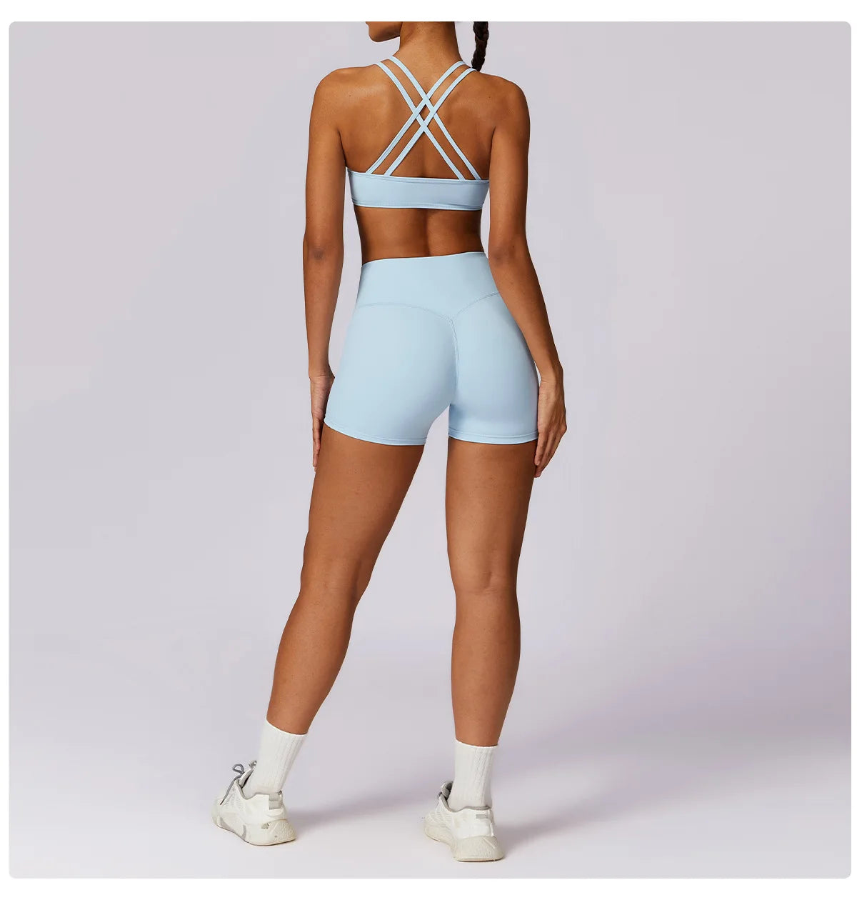 Victorious EnergiBoost High Waist Workout Shorts