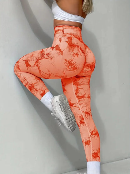 Victorious Romulus Radiance Tie-Dye Seamless Leggings