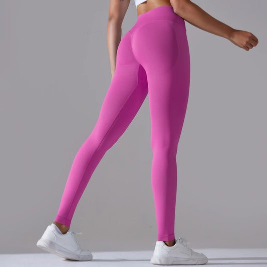 Crossover Waist Women Yoga Leggings / Victorious BioSync Leggings