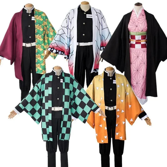 Demon Slayer Cosplay Tanjiro, Nezuko, Shinobu, Zenitsu