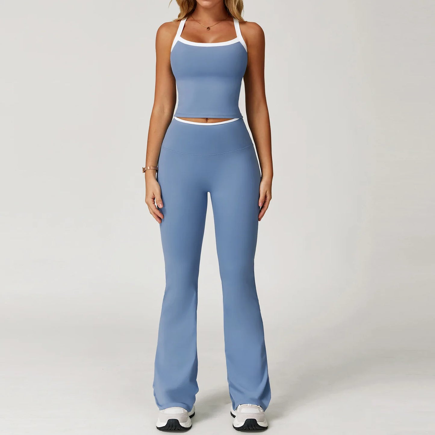 Women Tracksuit 2PCS Yoga Set / Nude Feeling Workout Sets (Victorious Sailor Strength Bra)