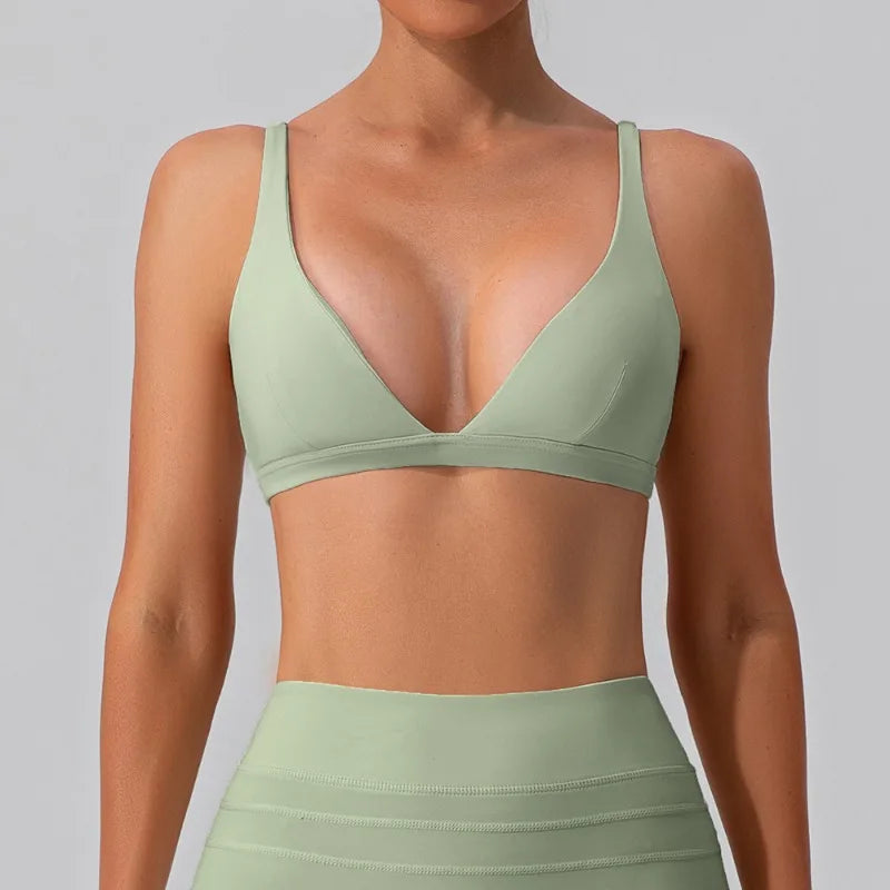 Nude Shockproof Tank Top for Women’s Fitness & Running - Victorious ValkyrFlex