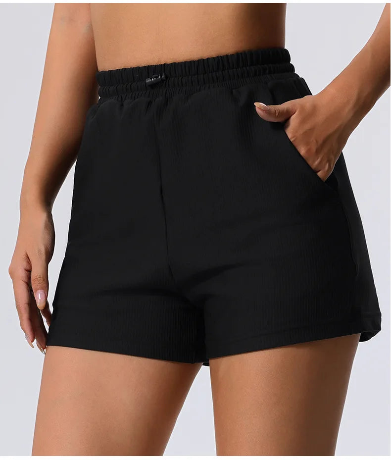 Victorious Momentum Fit Ribbed Sport Shorts