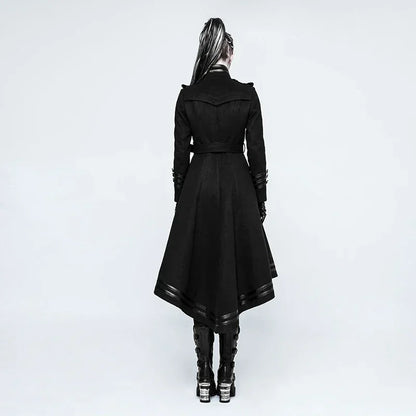 Victorious Obsidian Warden Button Wool Coat