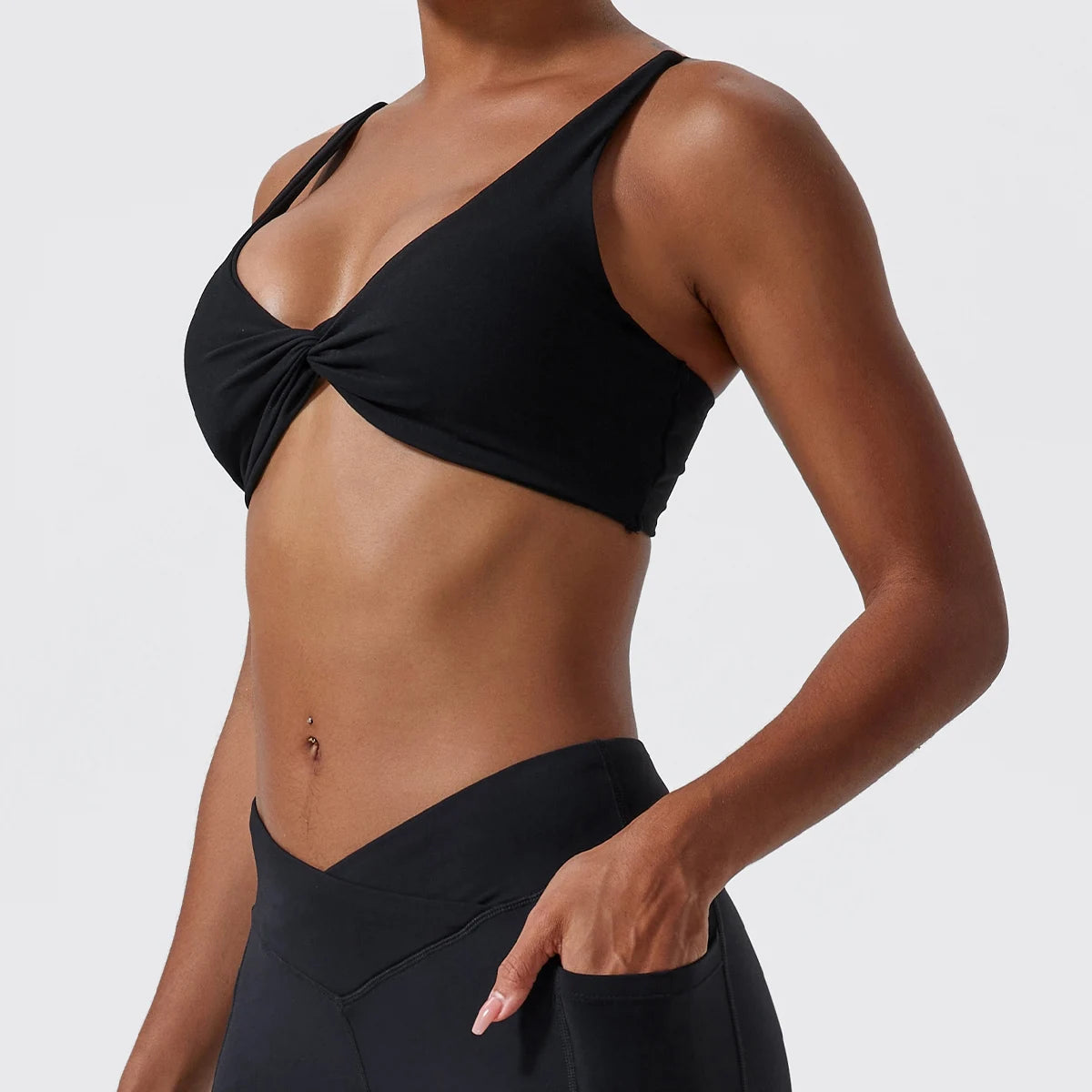 Victorious Shieldmaiden V-cut Sports Bra